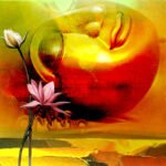 Image: Buddha Horizontal canvas painting